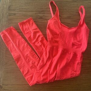 FP Movement Good Karma Onesie in orange